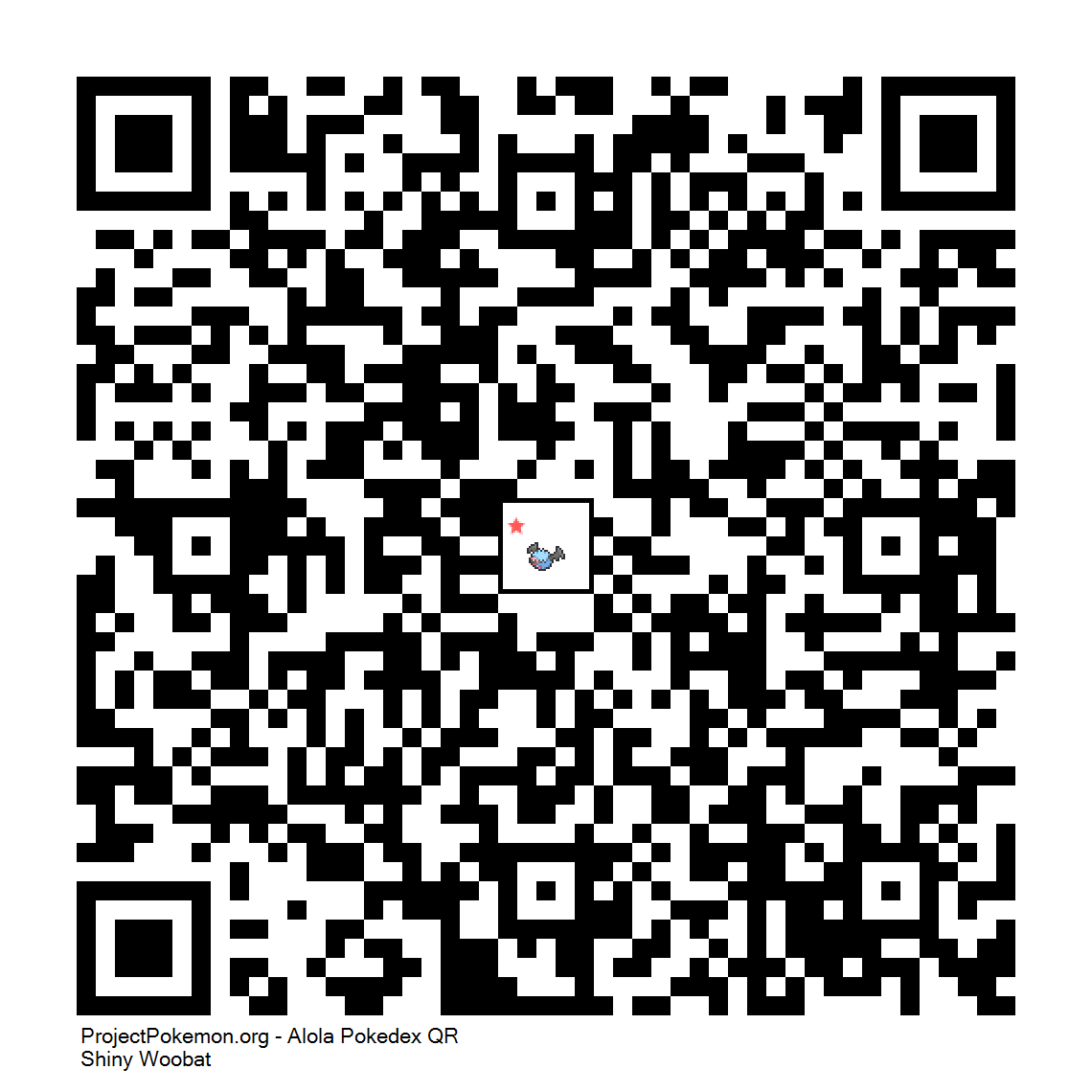 Cdigo QR de Woobat variocolor
